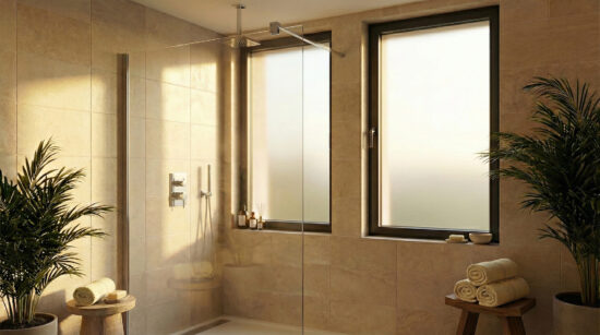 Paroi de douche sur mesure