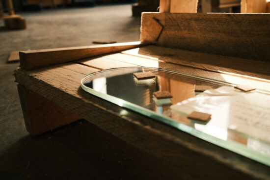 Marquise en verre de qualité