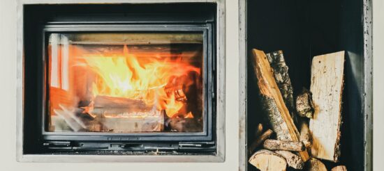 Vitre pour insert de cheminée