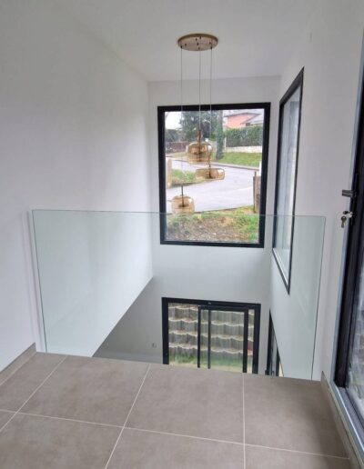 Garde-corps en verre