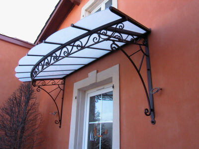 Marquise sur mesure / Verre pour marquise